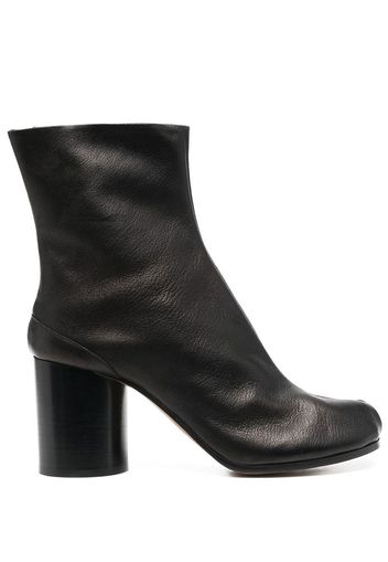 Maison Margiela Tabi leather ankle boots - Nero