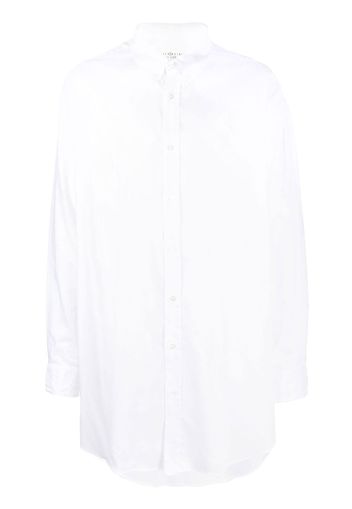 Maison Margiela oversize long-sleeve shirt - Bianco