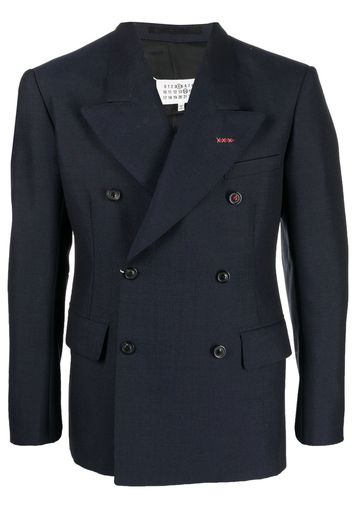 Maison Margiela double-breasted blazer - Blu