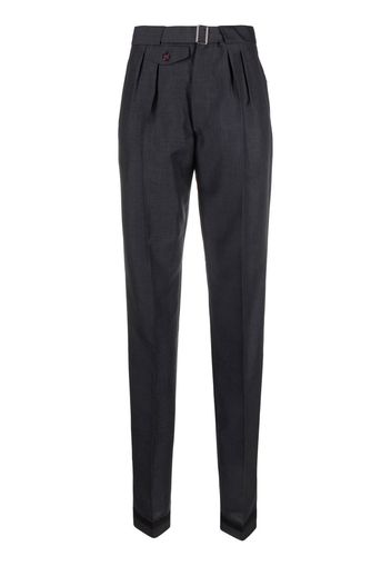 Maison Margiela high-waisted tailored trousers - Grigio