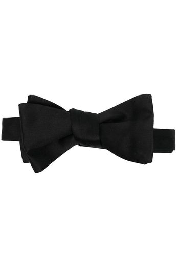 Maison Margiela silk bow tie - Nero