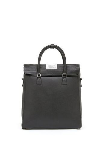 Maison Margiela grained-leather backpack - Nero