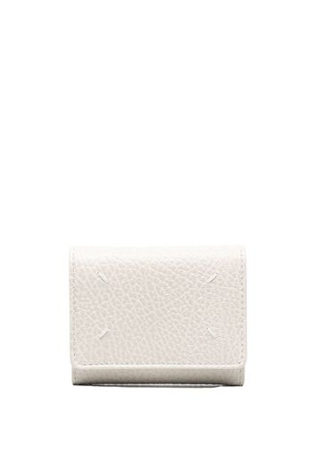 Maison Margiela four-stitch logo folded wallet - Toni neutri