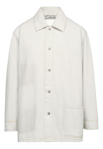 Maison Margiela denim shirt jacket - Bianco