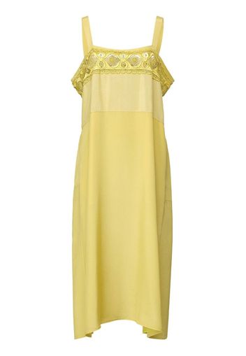 Maison Margiela shift-style midi dress - Giallo