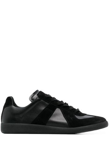 Maison Margiela suede contrast sneakers - Nero