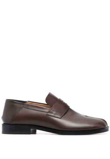 Maison Margiela Tabi split-toe leather shoes - Marrone