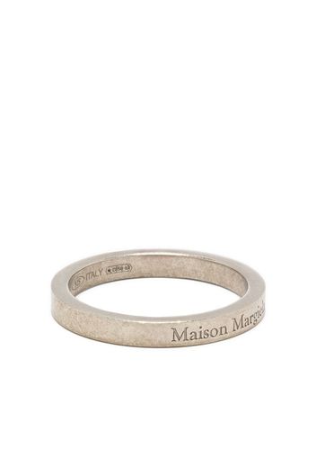 Maison Margiela silver band ring - Argento