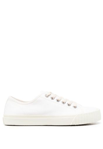 Maison Margiela Tabi leather sneakers - Bianco