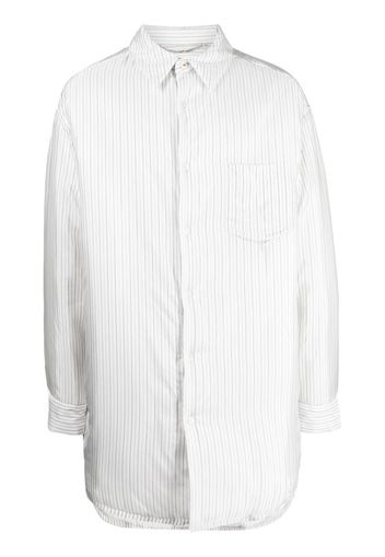 Maison Margiela Camicia a righe - Bianco