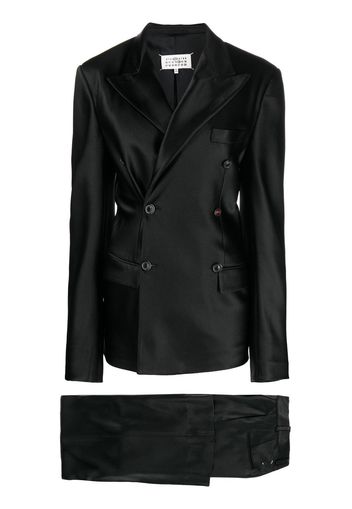 Maison Margiela double-breasted fastening suit - Nero