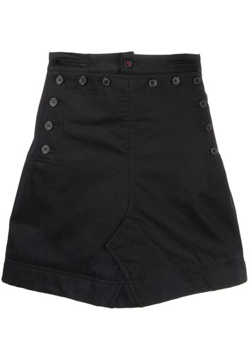 Maison Margiela buttoned-up mini skirt - DO NOT USE - CLEAR