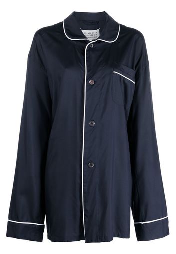 Maison Margiela Camicia oversize - Blu