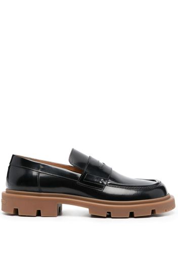 Maison Margiela patent slip-on loafers - Nero