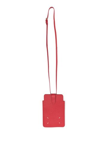 Maison Margiela four stitch-logo shoulder bag - Rosso