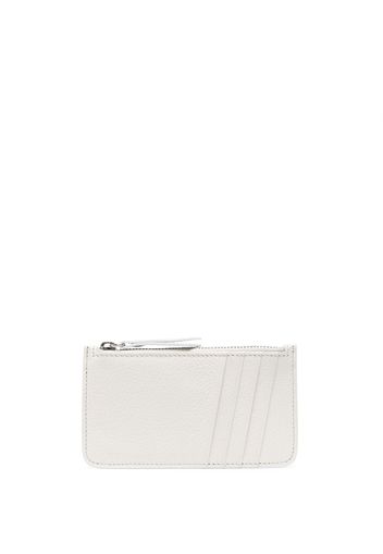 Maison Margiela four-stitch logo leather wallet - Bianco