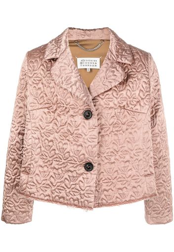 Maison Margiela satin-finish quilted jacket - Rosa