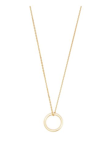 Maison Margiela circle-pendant chain-link necklace - Oro