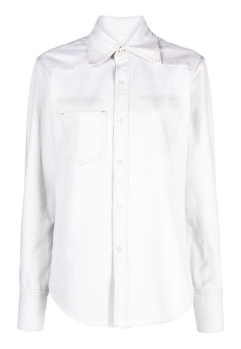 Maison Margiela cotton long-sleeve shirt - Toni neutri