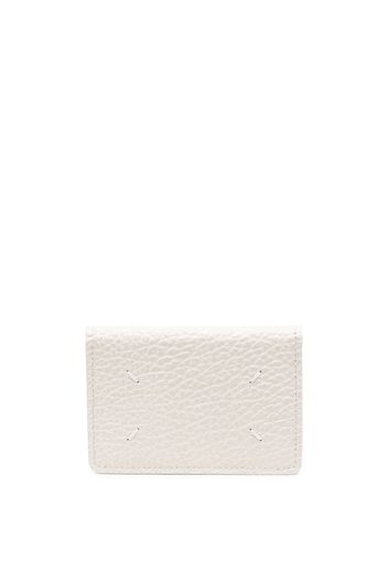 Maison Margiela bi-fold leather cardholder - Toni neutri