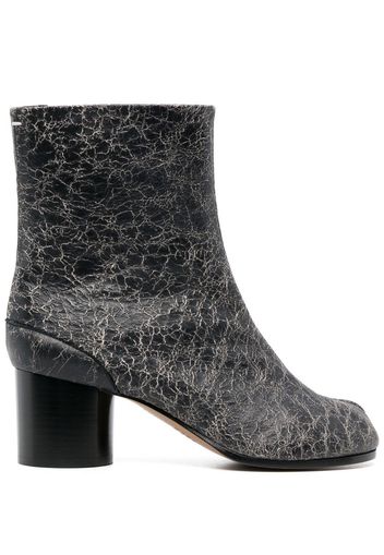 Maison Margiela cracked-effect 60mm Tabi boots - Nero