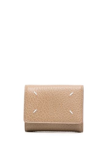 Maison Margiela four-stitch logo folded wallet - Toni neutri