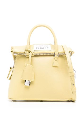 Maison Margiela signature-numbers-motif shoulder bag - Giallo