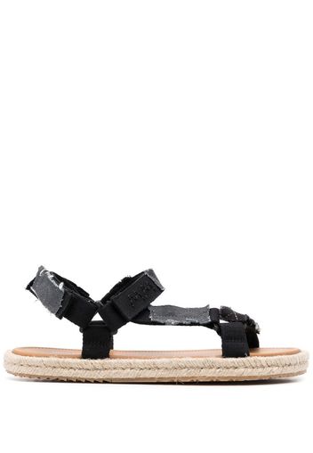 Maison Margiela touch-strap flat sandals - Nero