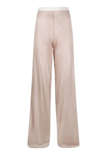 Maison Margiela elasticated knitted trousers - Rosa