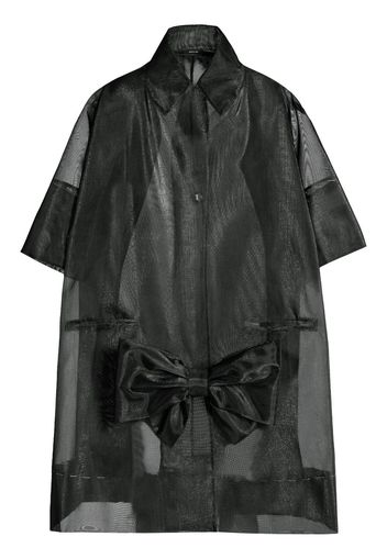 Maison Margiela Cappotto oversize - Nero