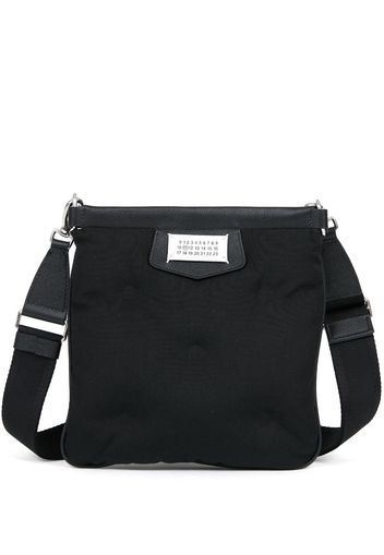 Maison Margiela logo-patch shoulder bag - Nero