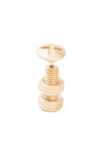 Maison Margiela screw-shaped single earring - Oro