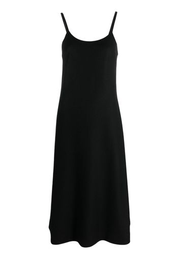 Maison Margiela spaghetti-straps cashmere slip dress - Nero