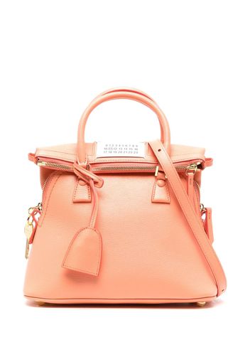 Maison Margiela 5AC leather tote bag - Arancione