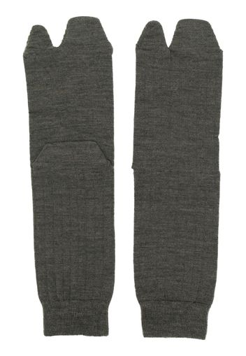 Maison Margiela Tabi jersey-wool socks - Verde