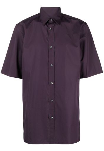 Maison Margiela short-sleeve cotton shirt - Viola