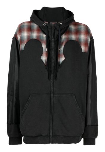 Maison Margiela panelled zipped jacket - Nero