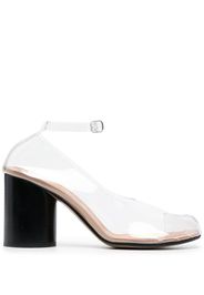 Maison Margiela Tabi 85mm transparent pumps - Toni neutri