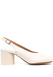 Maison Margiela Tabi toe slingback pumps - Bianco