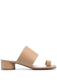 Maison Margiela Mules con punta Tabi-toe 40mm - Toni neutri