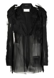 Maison Margiela Blazer destrutturato - Nero