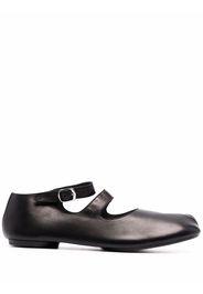 Maison Margiela Tabi ankle-strap ballerina shoes - Nero