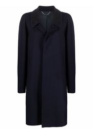 Maison Margiela single-breasted mid-length coat - Blu