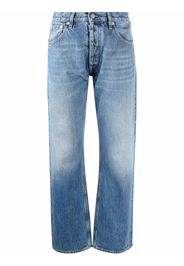 Maison Margiela mid-rise straight-leg jeans - Blu