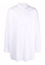 Maison Margiela long-length button-up shirt - Bianco