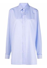 Maison Margiela stripe-print shirt - Blu