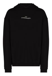 Maison Margiela MARG UPSIDE DOWN LOGO HD SWT BLK - Nero