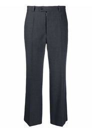 Maison Margiela cropped straight leg trousers - Grigio