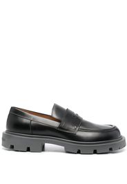 Maison Margiela contrast stitched loafers - Nero