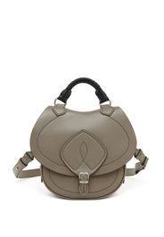 Maison Margiela buckled leather shoulder bag - Grigio